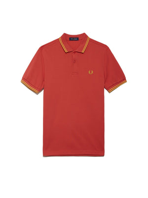 Рубашка поло TWIN TIPPED FRED PERRY SHIRT Рубашки и поло FRED PERRY 