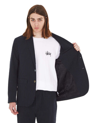 Мужской пиджак STRIPE SEERSUCKER SPORT COAT Верхняя одежда STUSSY 